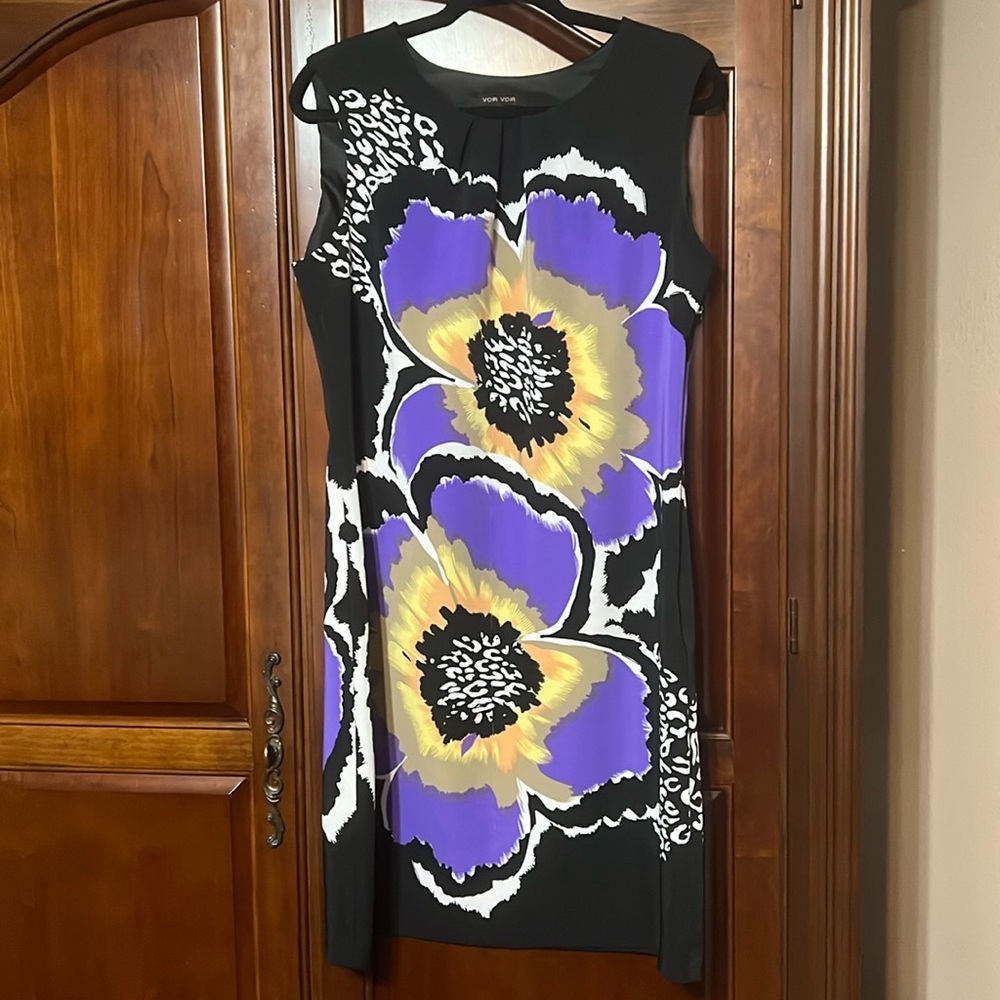 VOIR VOIR sleeveless floral dress Size 10